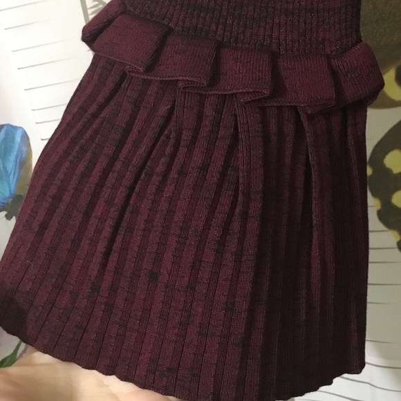 👗Women's Nina Leonard Bell Sleeve Ribbed Sweater Dress~Size Large👗 - Picture 4 of 9